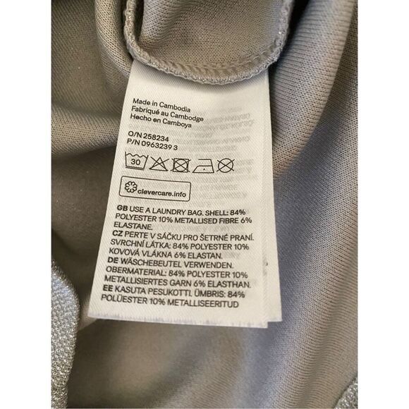 Nwt Divided Metallic Mini Dress Formal Party Clubwear Rave - Picture 7 of 13